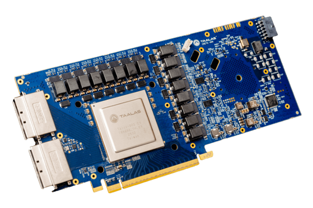 탈라스, 칩에다 모델 새겨 넣어 추론 속도 10배 향상한 기술 공개