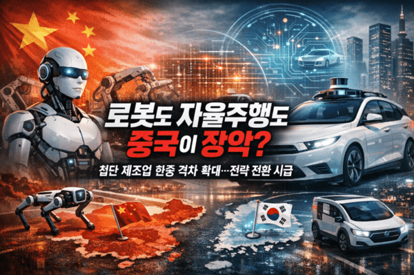 "국내 로봇·자율주행산업, 중국 산업 생태계 전략적으로 활용해야"