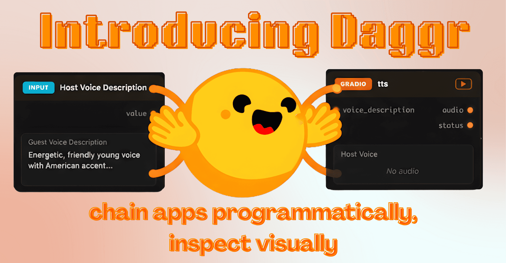 Introducing Daggr: Chain apps programmatically, inspect visually