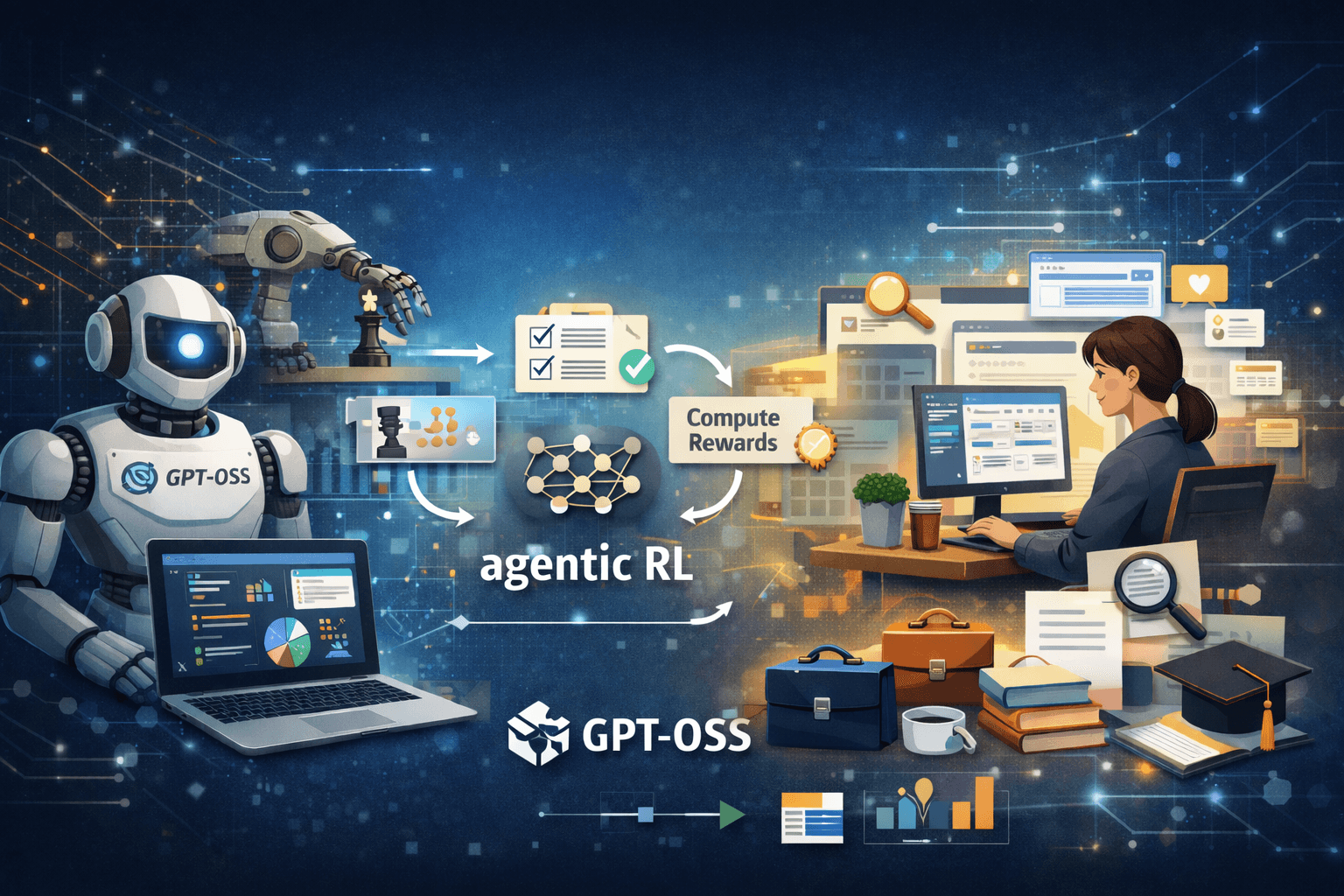 Unlocking Agentic RL Training for GPT-OSS: A Practical Retrospective